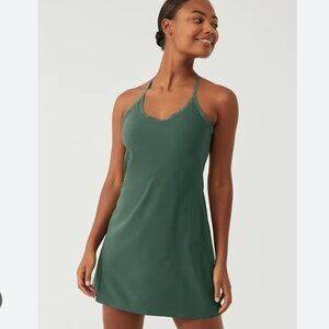 Outdoor Voices Exercise Dress in Evergreen Size M
